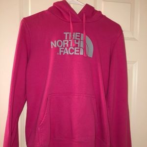 Pink The North Face Hoodie